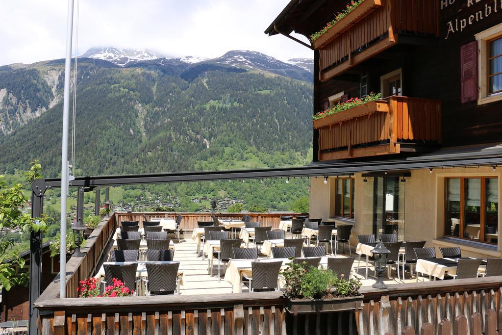 Hotel Restaurant Alpenblick Ernen Dış mekan fotoğraf